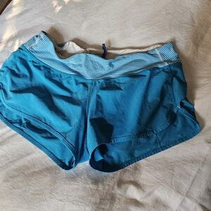 Women's Blue Athletic Shorts